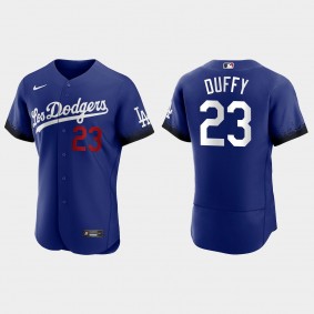 Danny Duffy Los Angeles Dodgers 2021 City Connect Authentic Jersey - Royal
