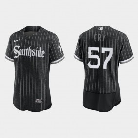 Jace Fry Chicago White Sox 2021 City Connect Authentic Jersey - Black